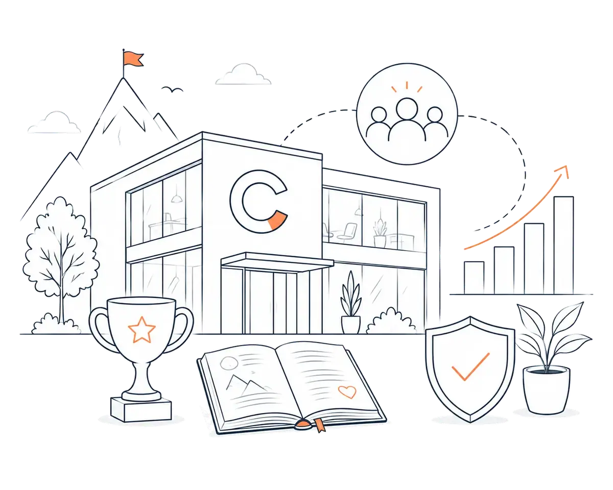 Illustration of the building Captivo works from